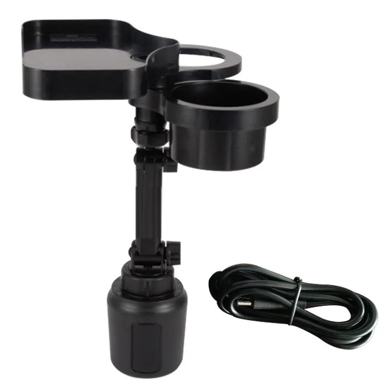 Car Cup Holder With Wireless Charging