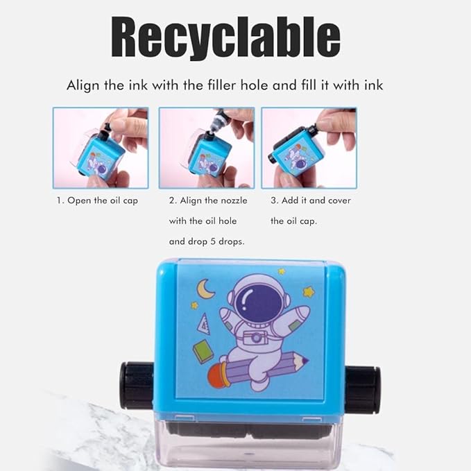 Roller Digital Teaching Stamp for Kids